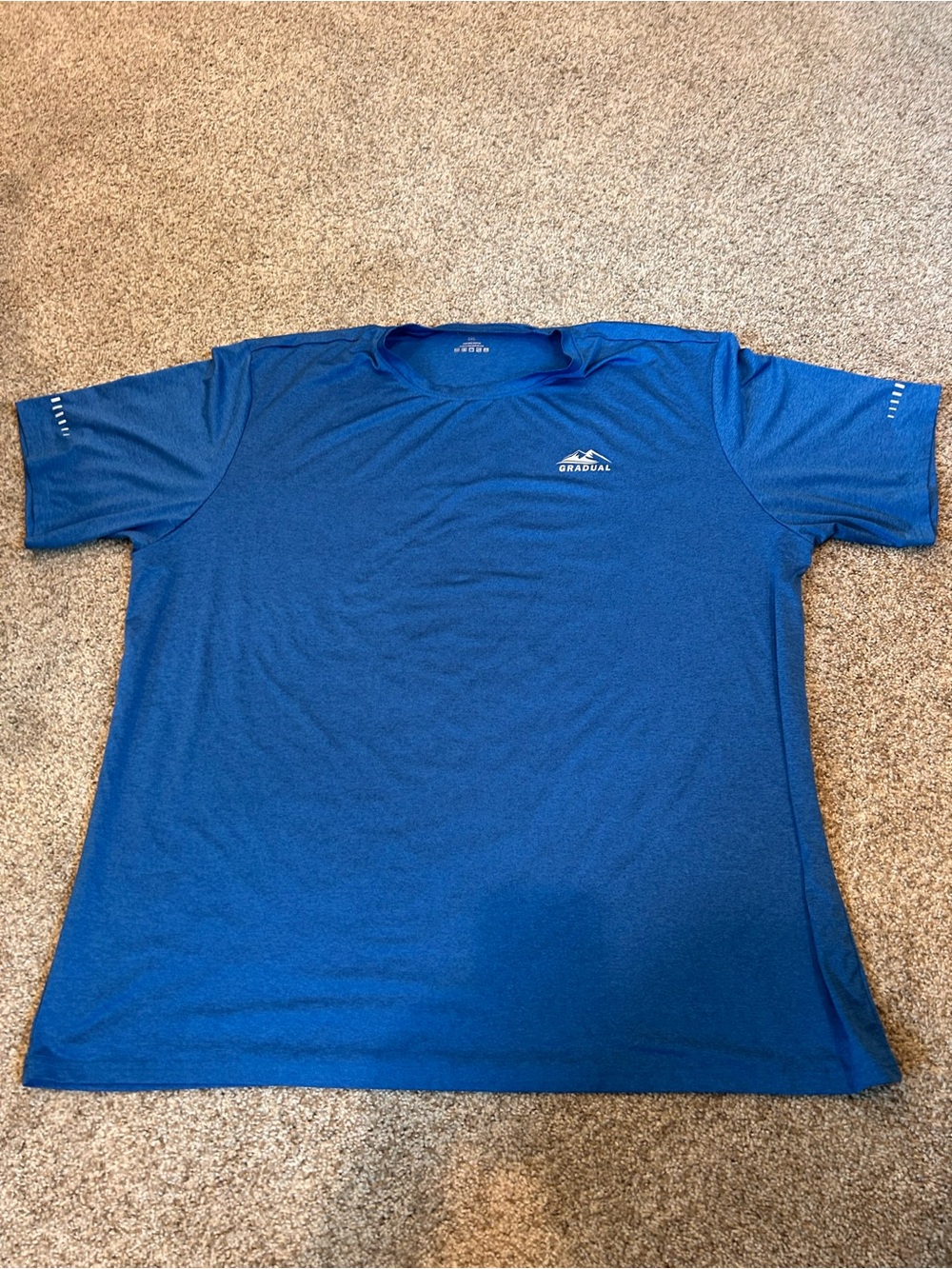 NWOT Gradual SZ 3X Athletic Performance Outdoor Crewneck. - Picture 2 of 7
